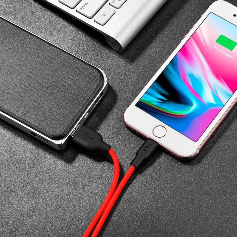 Cable «X21 Silicone» charging data USB to Lightning-1